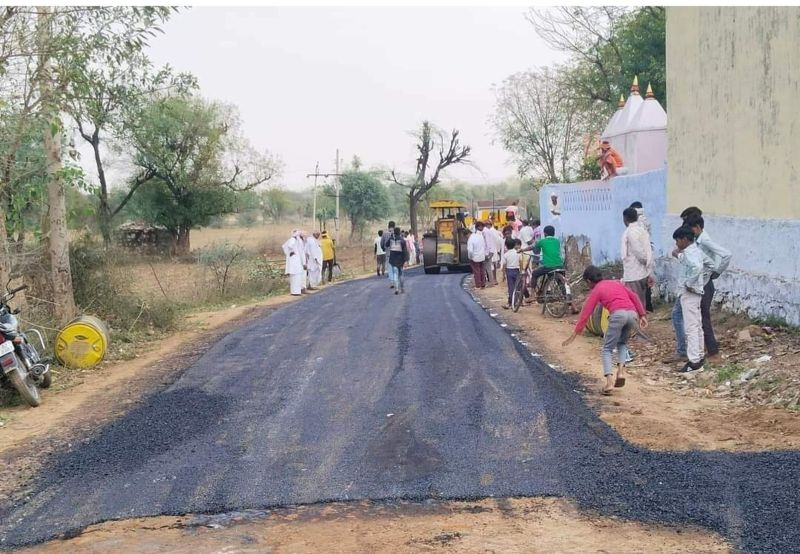 पांडुपोल जाने वाले कच्चे मार्ग के सुदृड़ीकरण का कार्य शुरू, आमजन को मिलेगा लाभ