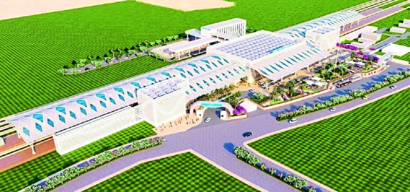 कच्छ के रण की थीम पर 2 साल में बनकर तैयार होगा न्यू भुज रेलवे स्टेशन