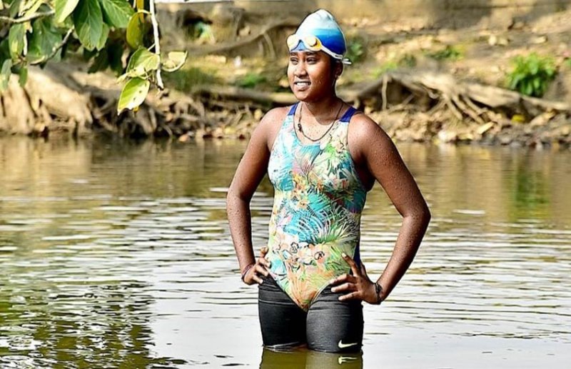 बिना रुके 8 घंटे तैराकी कर छत्तीसगढ़ की चंद्रकला रचेगी नया इतिहास