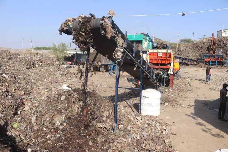 ट्रेंचिंग ग्राउंड पर 15 करोड़ की लागत से लगेगी नई सेग्रीगेशन मशीन