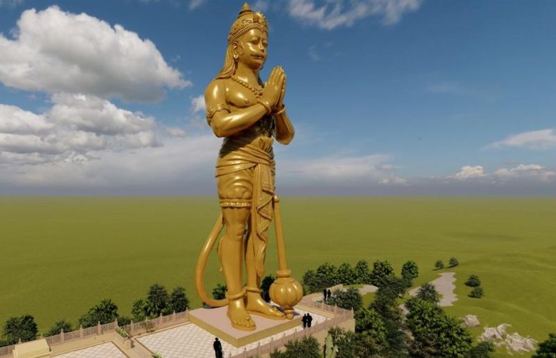 नाथद्वारा में हनुमानजी की 108 फीट ऊंची प्रतिमा होगी स्थापित