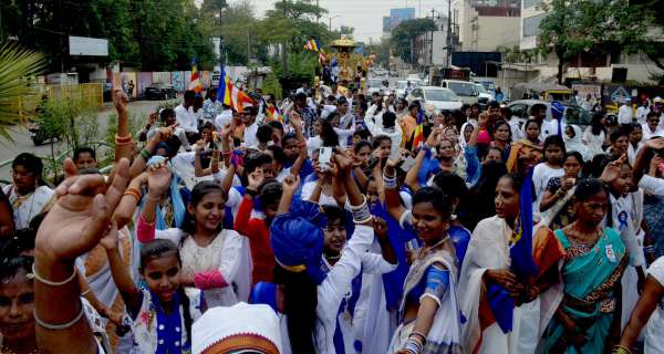 शहर में रही जय भीम की धूम