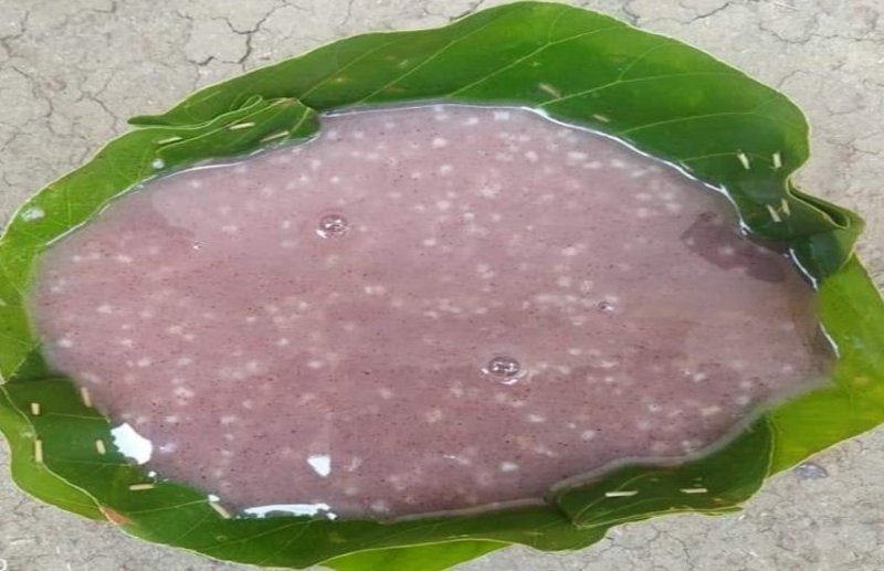 मड़िया पेज पीते हैं आदिवासी