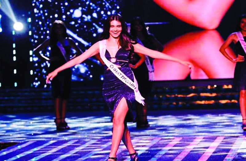 मिस इंडिया कॉम्पीटिशन में रायपुर की अदिति ने मैरिटल रैप का मुद्दा उठाया