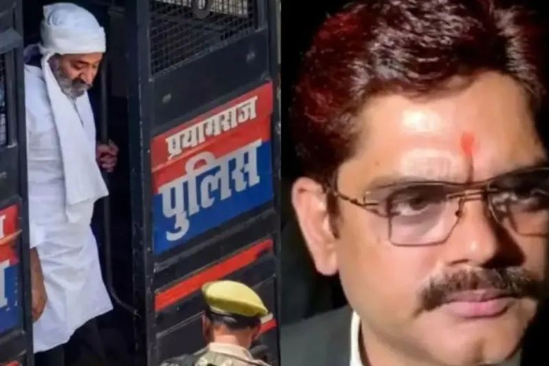 Atiq-Ashraf lawyer Vijay Mishra house bombed