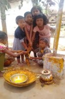 मायन नाचा में बच्चे जमकर थिरके, अक्षय तृतीया