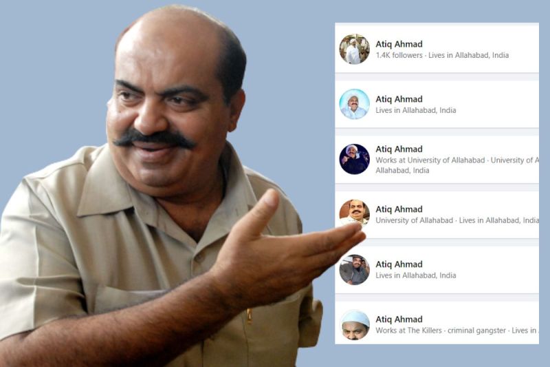 More than 10 Facebook ID running in name of Atiq Ahmed