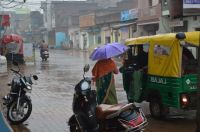 Heavy rain for one hour in Satna