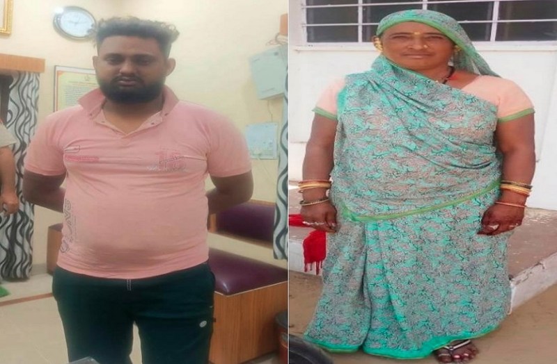 गांजा और अवैध हथकड़ देशी शराब की तस्करी, महिला सहित दो गिरफ्तार