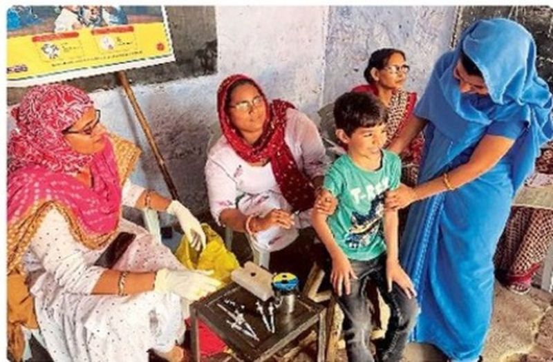 टीकाकरण का स्वास्थ्य विभाग अब तक 80 फीसदी ही लक्ष्य पूरा कर सका