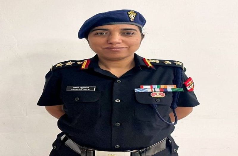 गर्व: राजस्थान की निशा कुल्हरी बनी महिला कमांडिंग ऑफिसर