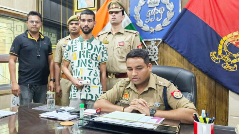 Kanpur: केस्को ठेकेदार के बेटा ने मार्निंग से लौट रही महिला से की थी लूट,गिरफ्तार