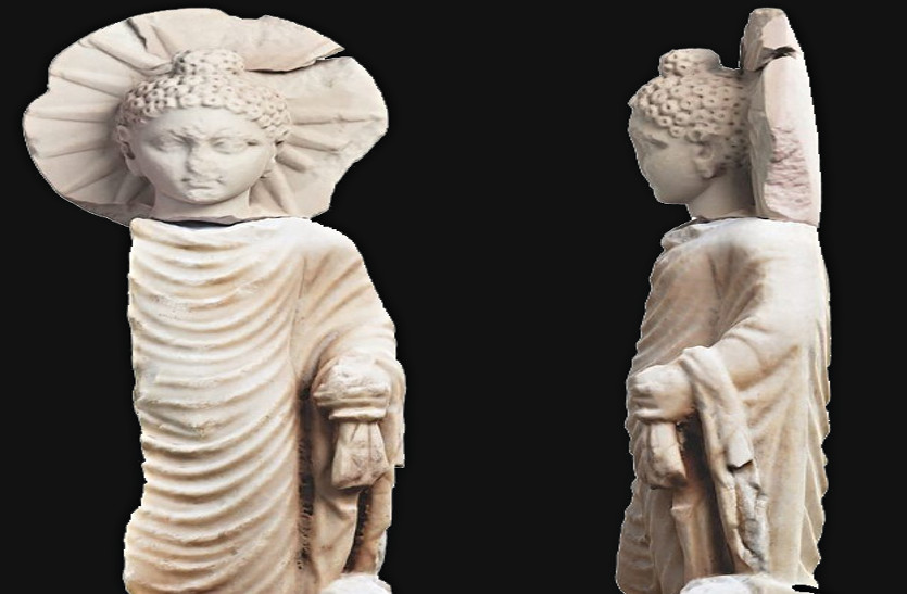 Egypt में मिली Buddha की प्राचीन मूर्ति और संस्कृत शिलालेख
