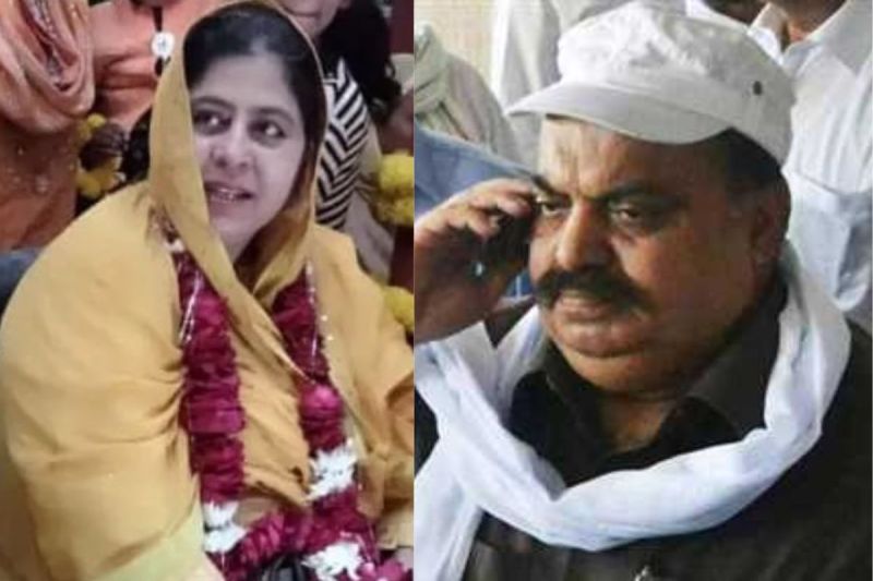 atiq ahmad wife shaista parveen