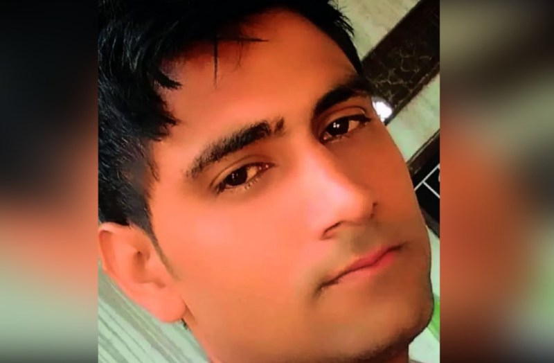 a youth died in road accident in behror alwar