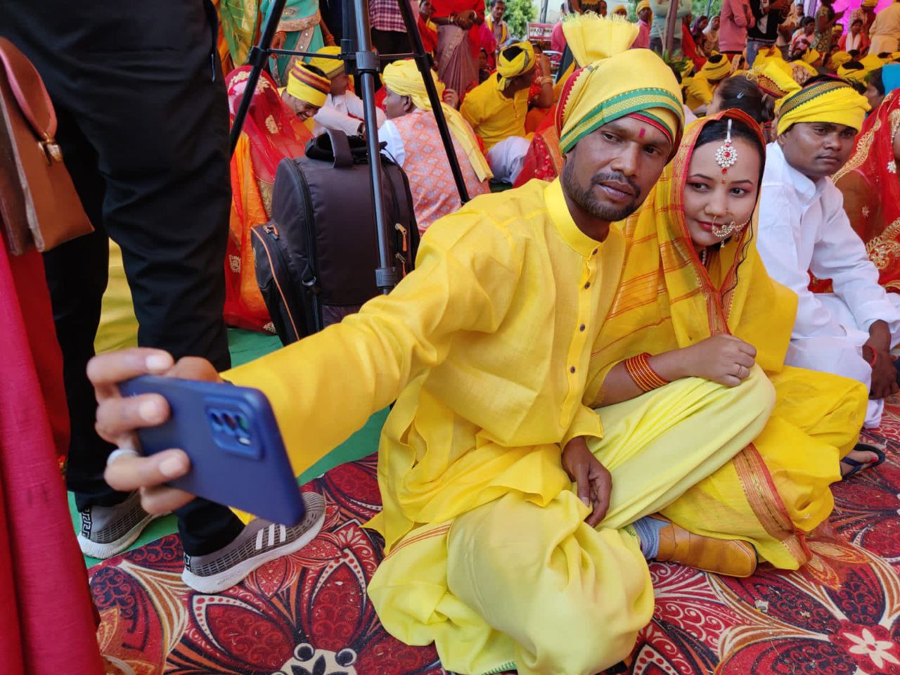 गोंडवाना सामूहिक विवाह एवं भूदान सम्मेलन का आयोजन