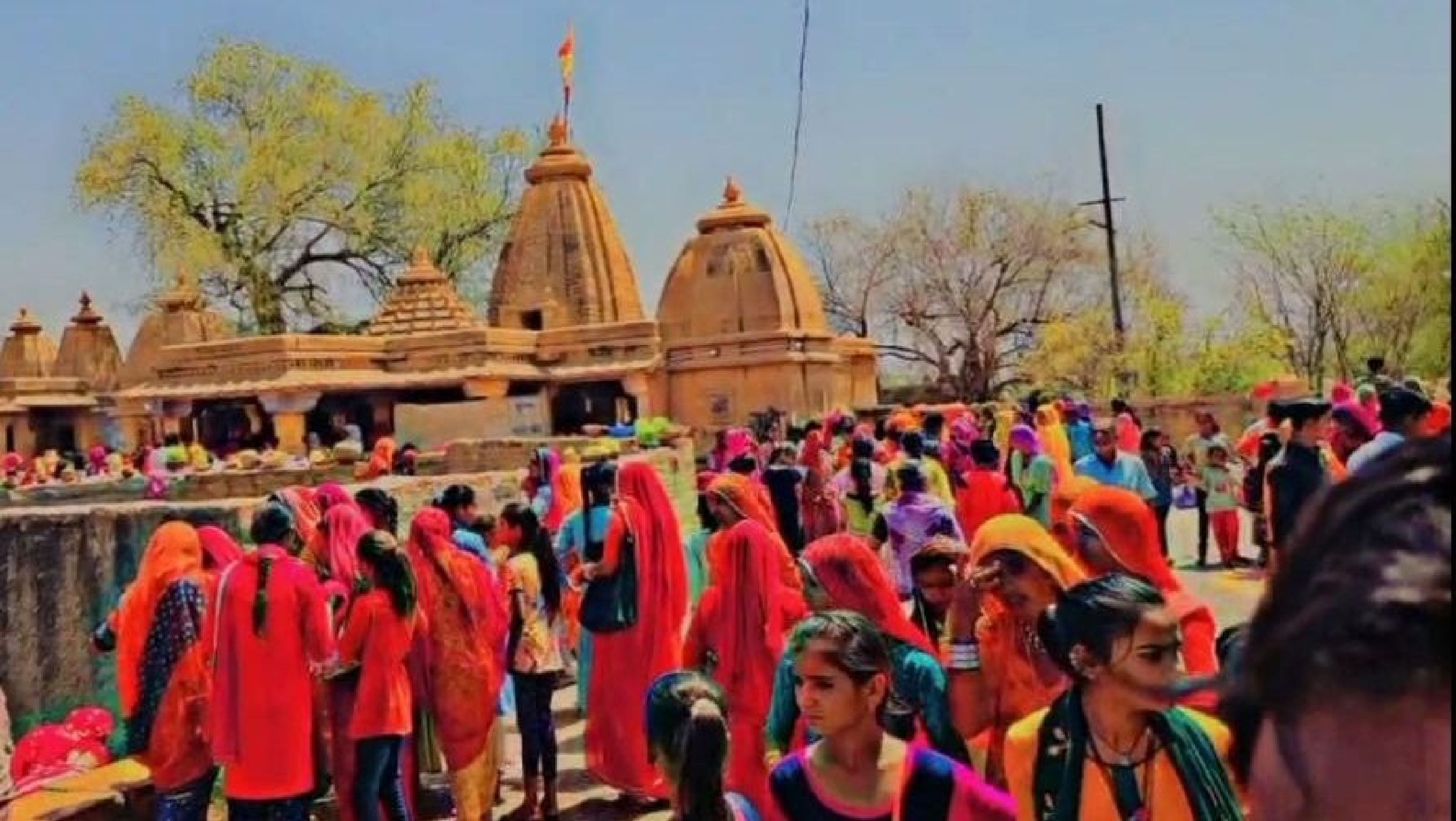 पूर्णिमा पर वैशाखी तीर्थ पर उमड़ा दर्शनार्थियों का हुजूम