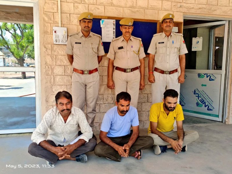 पुलिस ने एक आरोपी को पणजी तथा दो को सरहद मालास से किया गिरफ्तार