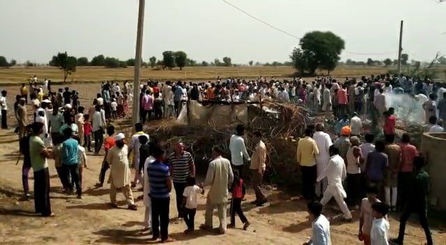 MIG-21 crash in Rajasthan Hanumangarh