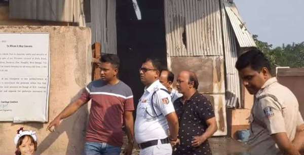 Fire in plastic factory in Dankuni