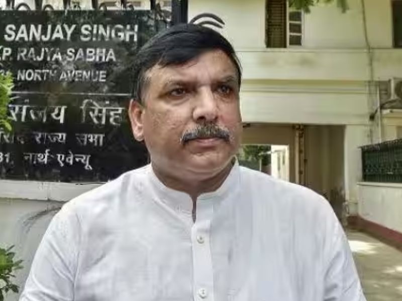 FIR on two including AAP MP Sanjay Singh in Sultanpur