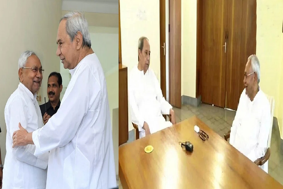 Bihar CM Nitish Kumar met Naveen Patnaik