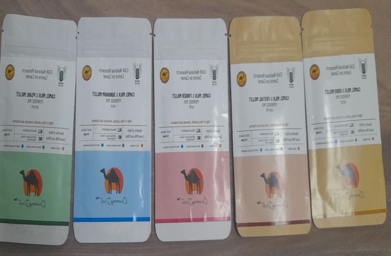 अब कैमल मिल्क पाउडर में मोटा अनाज मिलाकर बनाया रेडी टू ईट फूड