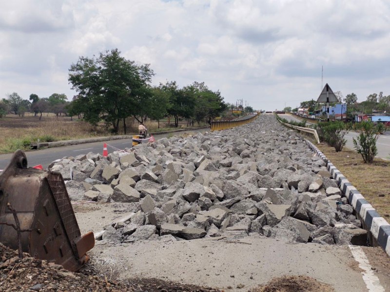 पंखा जोड़ पर लगातार हादसों के बाद बनाया जा रहा फ्लाई ओवर