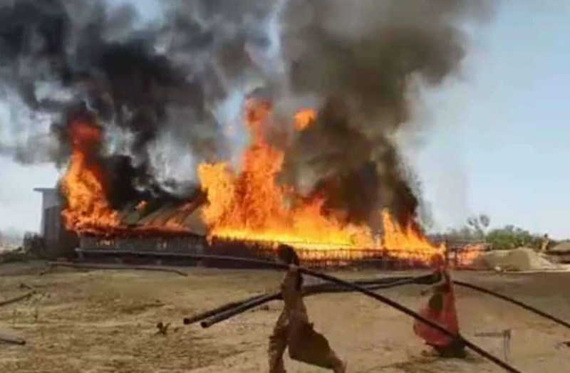 Three cylinder blast in barmer