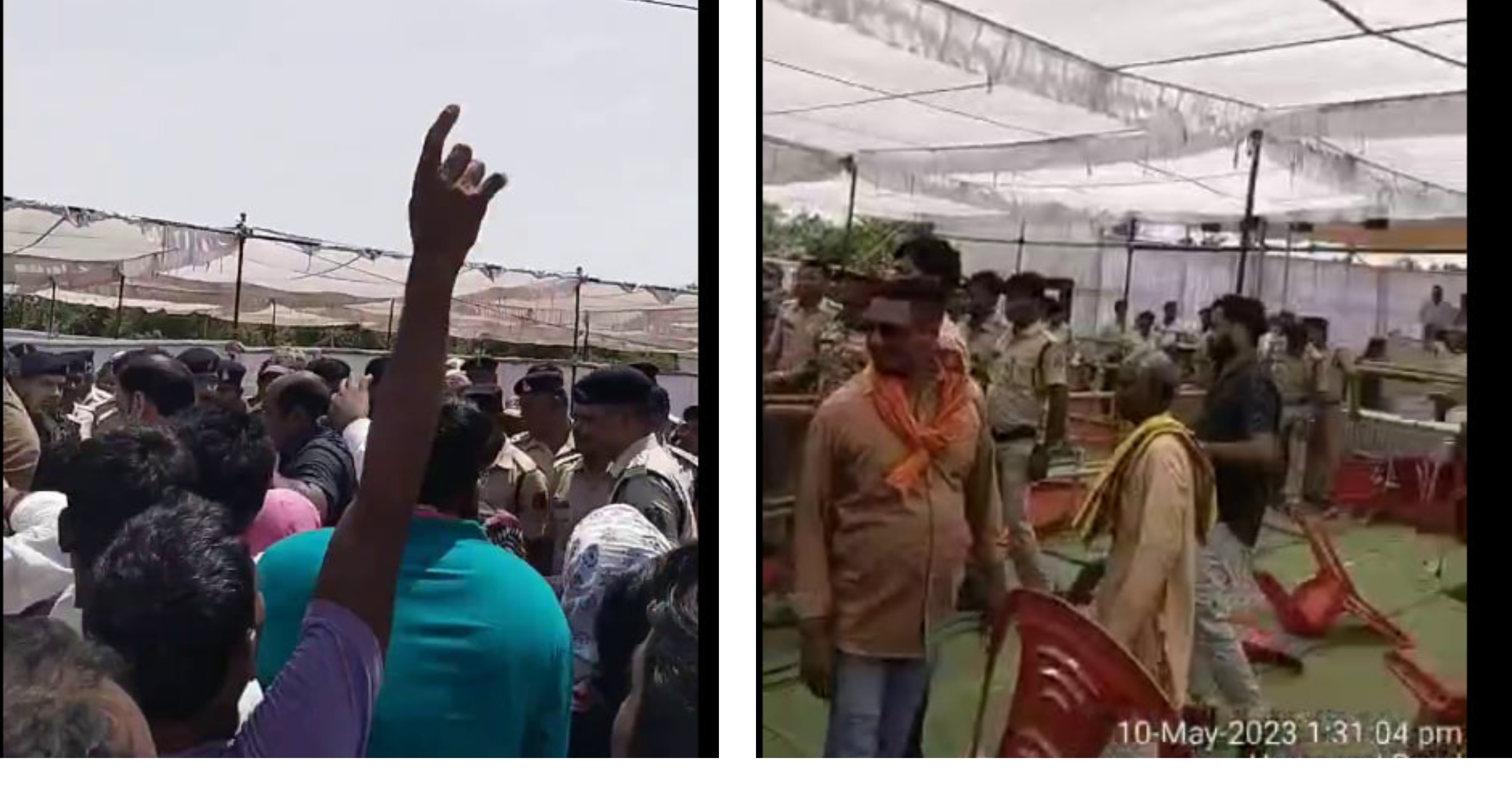 महावीर कोलवाशरी की जनसुनवाई में जमकर हुआ बवाल, उठे सवाल, दो घंटे में समाप्त