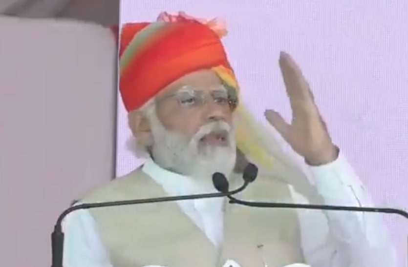 PM Modi in abu road Rajasthan