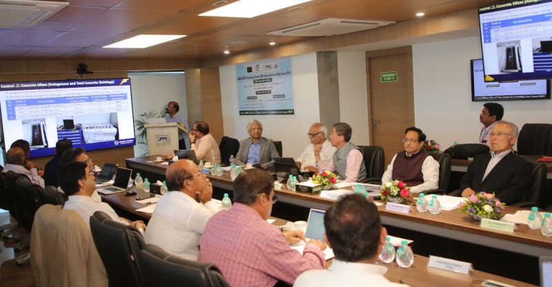 कंक्रीट संरचनाओं की गुणवत्ता नियंत्रण पर वर्कशॉप