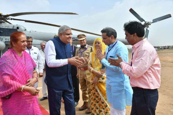 vice president of india jagdeep dhankhar visit on pushkar