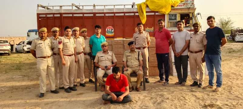 बाड़मेर पहुंच रही अवैध शराब की बड़ी खेप