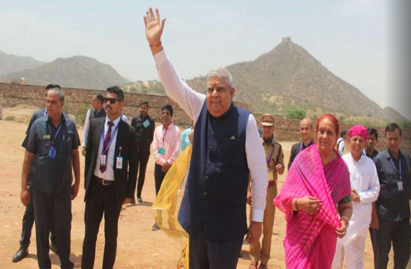 Jagdeep Dhankhar in Rajasthan When the Vice President asked, didn't An