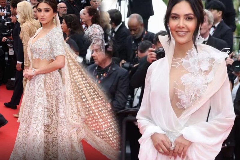 cannes_2023_sara_ali_khan_dazzles_debut_in_lehenga_on_red_carpet_esha_gupta_looking_stunning_pictures_goes_viral.jpg