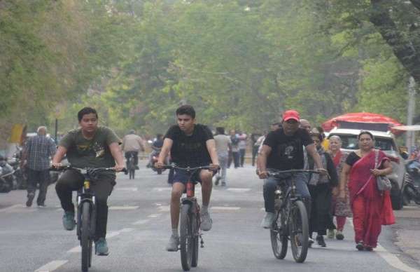 Ujjain kothi road morning walk