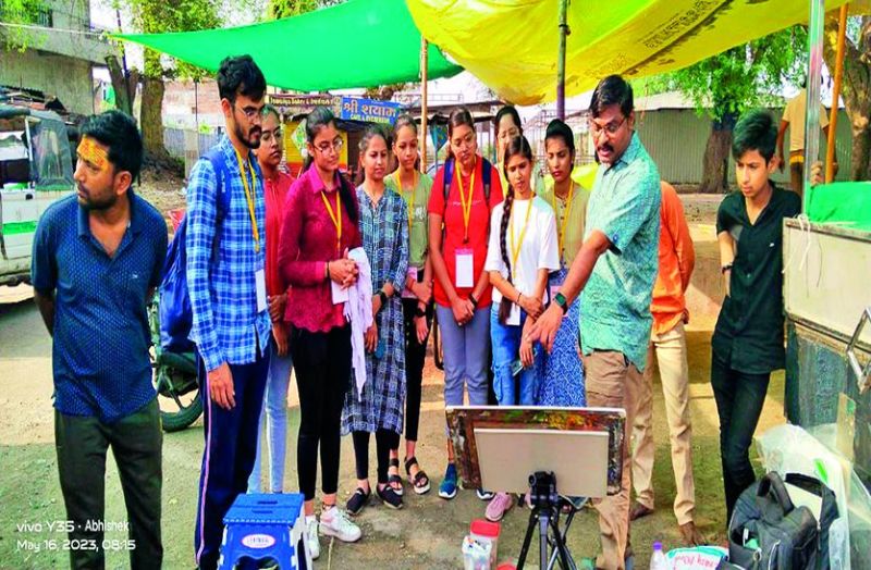 Gopal Mandir appeared on the canvas in no time