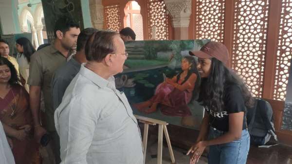 Art Exhibition at Albert Hall on the occasion of International Museum Day