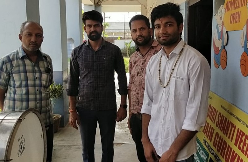 Jobner Vipin Jain got a package of 30 lakh, know success story