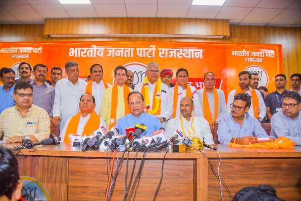 bjp new memebers welcomed