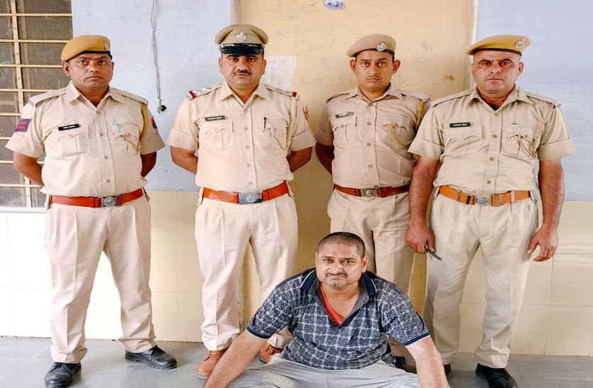 पटवारी पर हमला करने वाला छिपा हुआ था सांगानेर