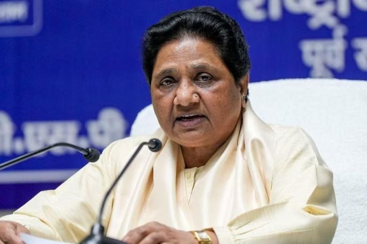 Mayawati remembered old slogan