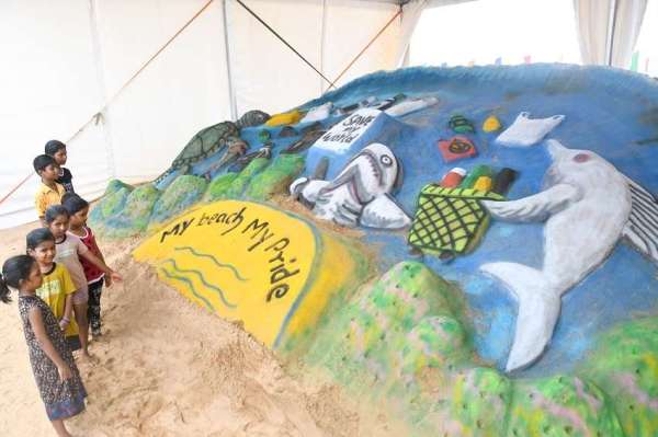 Besant Nagar Beach पर चला G20 Mega Beach Cleanup अभियान , मंत्री ने संभाली कमान, स्कूली छात्र और स्वयंसेवक भी हुए शामिल