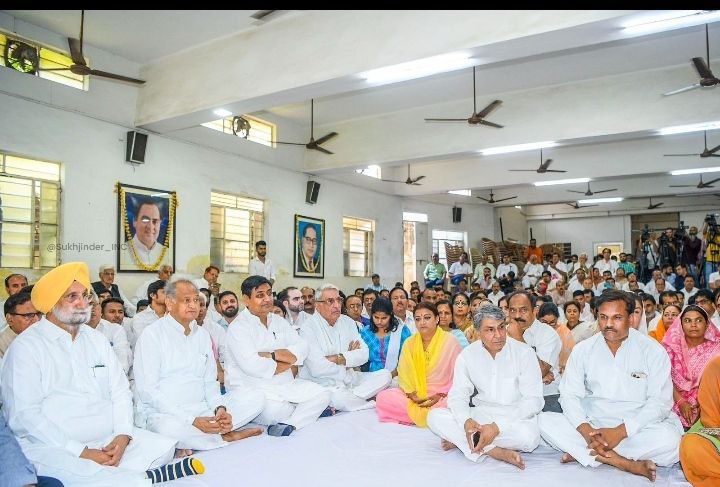 राजीव गांधी की दूरगामी सोच से भारत को मिली मजबूती : गहलोत