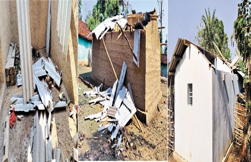 Weather Alert: The storm created havoc, life got disturbed