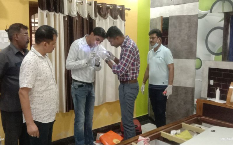 Theft in MLA son-in-law house