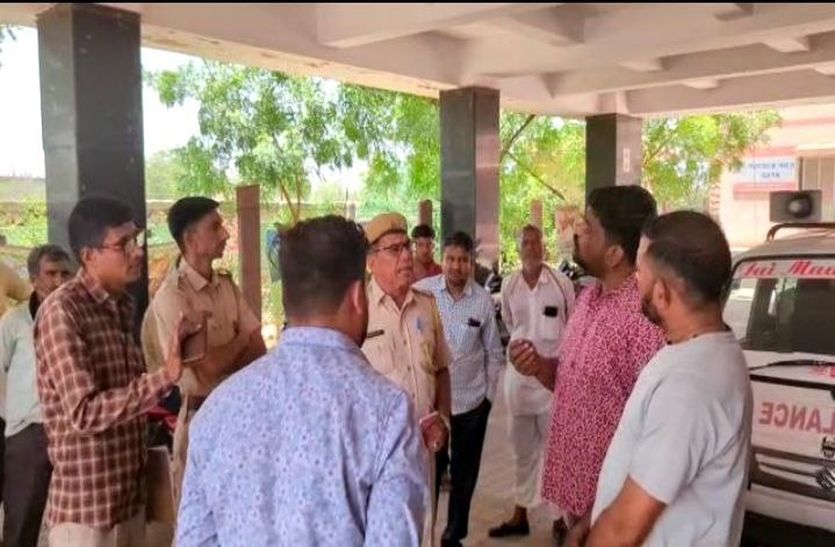 जेएलएन अस्पताल में बखेड़ा