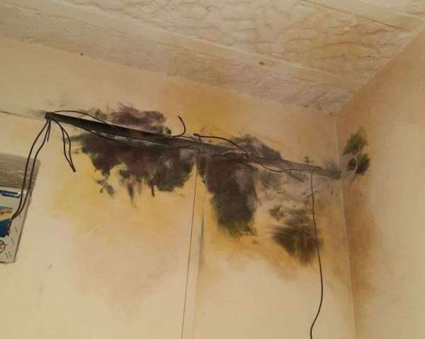  मकान पर गिरी आकाशीय बिजली