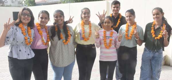 happy to get good marks